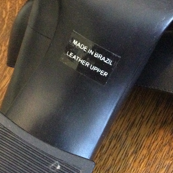 Bata Square Toe Chunky Heels - Picture 11 of 13